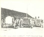 1911 Fairmount Park Races BENZ Team Bergdoll BENZ Car 8 front view xerox