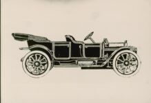 1912 Bergdoll “40” Touring Car Illustration
