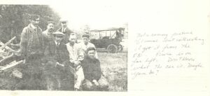 192x ca. Erwin Bergdoll on far left xerox