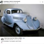 1934 STUDEBAKER Commander Land Cruiser FB