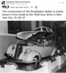 1938 STUDEBAKER Sedan construction FB