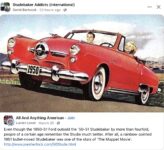1950 STUDEBAKER ad FB