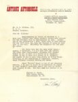 1953 12 27 Bergdoll ANTIQUE AUTOMOBILE to E. S. Wilkins III letter