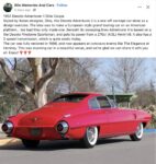 1954 DE SOTO Adventurer II Ghia Coupe concept FB