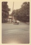 1955 ca. 1911 BERGDOLL Special Roadster Car 2 Being driven on road Jan 1967 5″×3.5″ snapshot