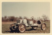 1955 ca. 1911 BERGDOLL Special Roadster Car 2 Rear right profile ca. Jan 1967 5″×3.5″ snapshot print