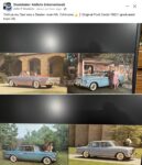 1962 STUDEBAKER postcards FB