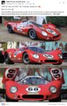 1968 69-Type FORD P68 “F3L” Prototype Racing Car FB