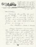 1995 1 5 Bergdoll Stan Smith to E. S. Wilkins III letter page 1