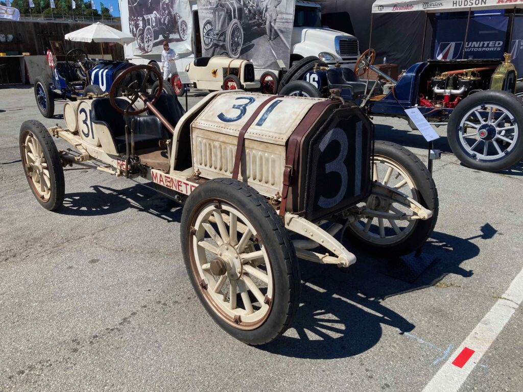 2024 8 14 Luguna Seca, CA Montertey Historics Ragtime Racers 1910 BUICK ...