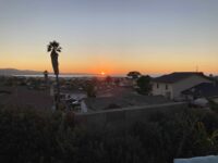 2024 8 16 Laguna Seca, CA Montertey Historics Seaside, CA sunset from our rental house 1