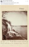 1860 Bridal Veil Falls looking SE down Mississippi River FB