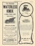 1905 1 11 KNOX The Reliable WATERLESS KNOX CAR FOR 1905 ad THE HORSELESS AGE 8.5″×11″ page 14