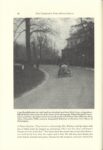 1908 Fairmount Park Races Louis Bergdoll makes the right hand turn that leads into Sweet Briar Curve photo THE FAIRMOUNT PARK MOTOR RACES 1908-1911 BY Michael J. Senega 7″×10″ page 48