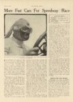 1911 4 27 Indy 500 More Fast Cars For Speedway Race article MOTOR AGE 8.25″×11.5″ page 5 UP