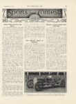 1912 11 6 Sports and Contests Mulford Wins Election Day Derby article THE HORSELESS AGE 8.75″×12″ page 687