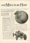 1913 One Hundred Miles in an Hour Analyzing the Performance of the Talbot article MoToR 9.5″×14″ page 51