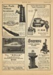 1922 2 16 The EOLIA Propeller Driven Car France ad MOTOR AGE 8″×11.25″ page 96