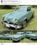 1952 STUDEBAKER Champion Regal Starlight Coupe Fb