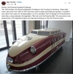1954 ESCHER VW Porsche Kleinbahn Prototyp FB