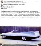 1956 DODGE Dart concept FB