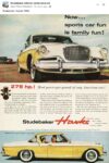 1956 STUDEBAKER Hawks ad FB