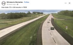 1958 Interstate 35W in Minnesota FB