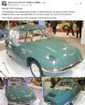 1962 RENAULT CX15 Prototype FB