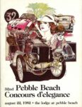 1982 August 22 Pebble Beach Concours Program Front Cover