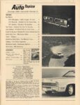 Floyd Cylmer’s Auto Topics Dec 1966 FEATURES 8.5″×11″ page 1