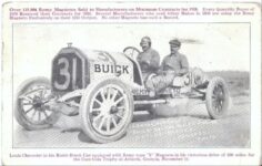 November 1909 – Atlanta, Georgia #31 Buick Race Car Driver – Louis Chevrolet (Delco-Remy Postcard) chevroletbrothers.com