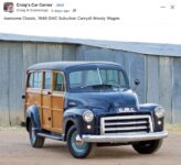 1948 GMC Suburban Carryall Woody Wagon FB