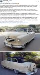 1951 NASH Rambler Rail Top Convertible FB