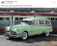 1951 PONTIAC Eight Streamliner Deluxe Station Wagon FB