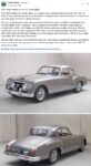 1953 NASH-HEALEY Le Mans Coupe FB