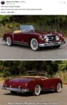 1953 NASH-HEALEY roadster maroon FB