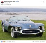 1954 BUICK Wildcat II at Pebble Beach FB