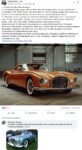 1954 CHRYSLER Ghia Beledere concept FB