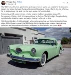 1954 KAISER Darrin green FB