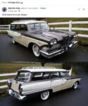 1958 EDSEL Bermuda Wagon FB