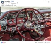 1960 PONTIAC Bonneville Dash FB