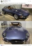 1960s ca. JAGAUR E-Type 3.8 Coupe FB