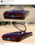 1962 FORD T Bird bubble top custom concept FB