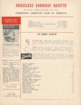 HORSELESS CARRIAGE GAZETTE Sept-Oct 1956 IN THIS ISSUE 8.5″×11″ page 5