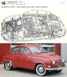 SAAB 96 auto FB