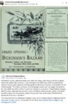 1882 Minneapolis, MN DICKINSON’S BAZAAR flyer FB