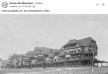 1883 Lake Minnetonka, MN Layfette Hotel FB