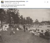 1910 ca. Minneapolis, MN Webber Park FB