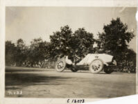 1911 10 CASE Car 7 White Streak Fairmount Park Races Joe Jagersberger and mechanician in Case racecar photo Burton Historical Collection Detroit Public Library