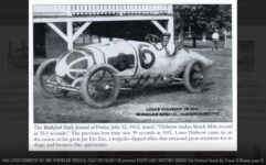 1912 WINKLER Special Louis Disbrow at Old Orchard Beach
